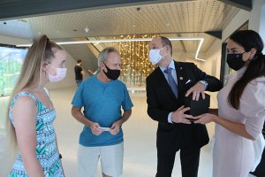 The Czech pavilion at the EXPO welcomed its half-millionth visitor