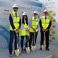 Česká republika převzala pozemek ke stavbě pavilonu na světové výstavě EXPO 2020