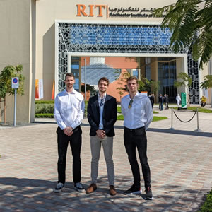 Studenti z ČVUT navštívili Rochester Institute of Technology v Dubaji