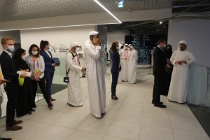 The Minister of Foreign Affairs of the United Arab Emirates visited the Czech pavilion at the EXPO