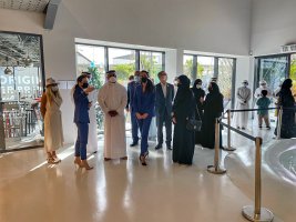 Český pavilon na EXPO navštívil předseda ministerstva zdravotnictví v Abú Dhabí
