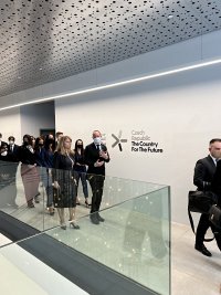 Český pavilon na EXPO navštívila slovenská prezidentka